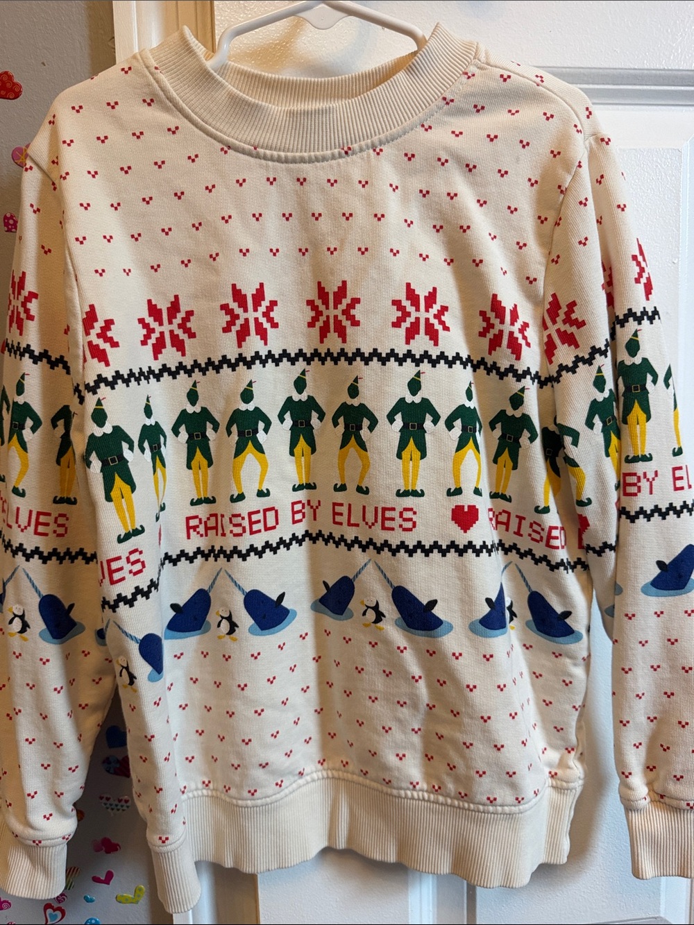 Cream Holiday Sweater